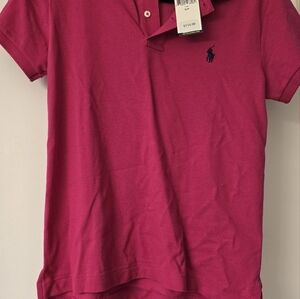 Ralph Polo Shirt Pink/Magenta, Small